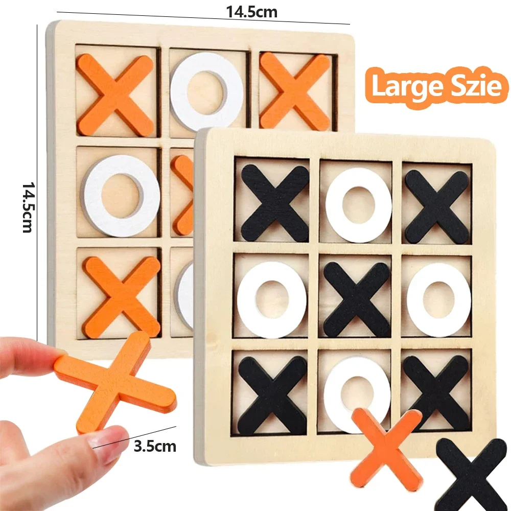 Board Game Enthusiast - ไม้ XO Tic Tac Toe เกมมินิหมากรุก