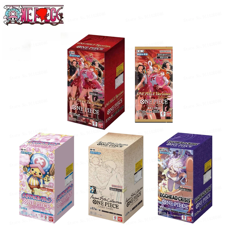 Board Game Japan - การ์ดสะสม OPCG วันพีซ ฉบับญี่ปุ่น รุ่น EB01/EB02/EB03/EB04