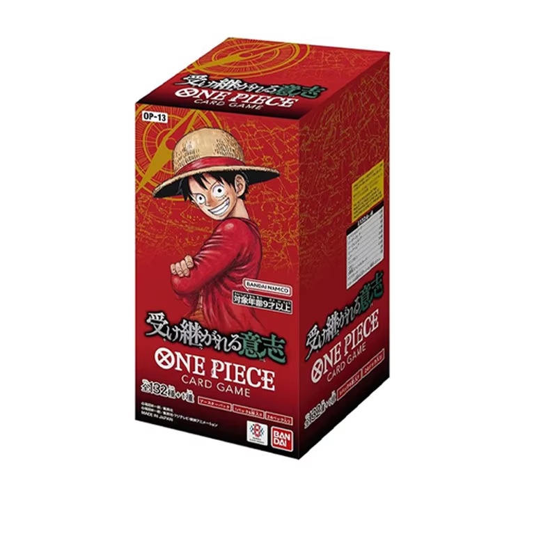 Board Game Japan - พร้อมส่ง กล่องบูสเตอร์การ์ดเกมวันพีซ OP13 เวอร์ชั่นญี่ปุ่น, การ์ดอนิเมะ Romance