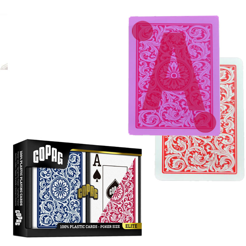 Board Game Viral - ไพ่ Copag Elite สำหรับเล่นโป๊กเกอร์ ป้องกันการโกง อุปกรณ์เสริมสำหรับเกมโป๊กเกอร์