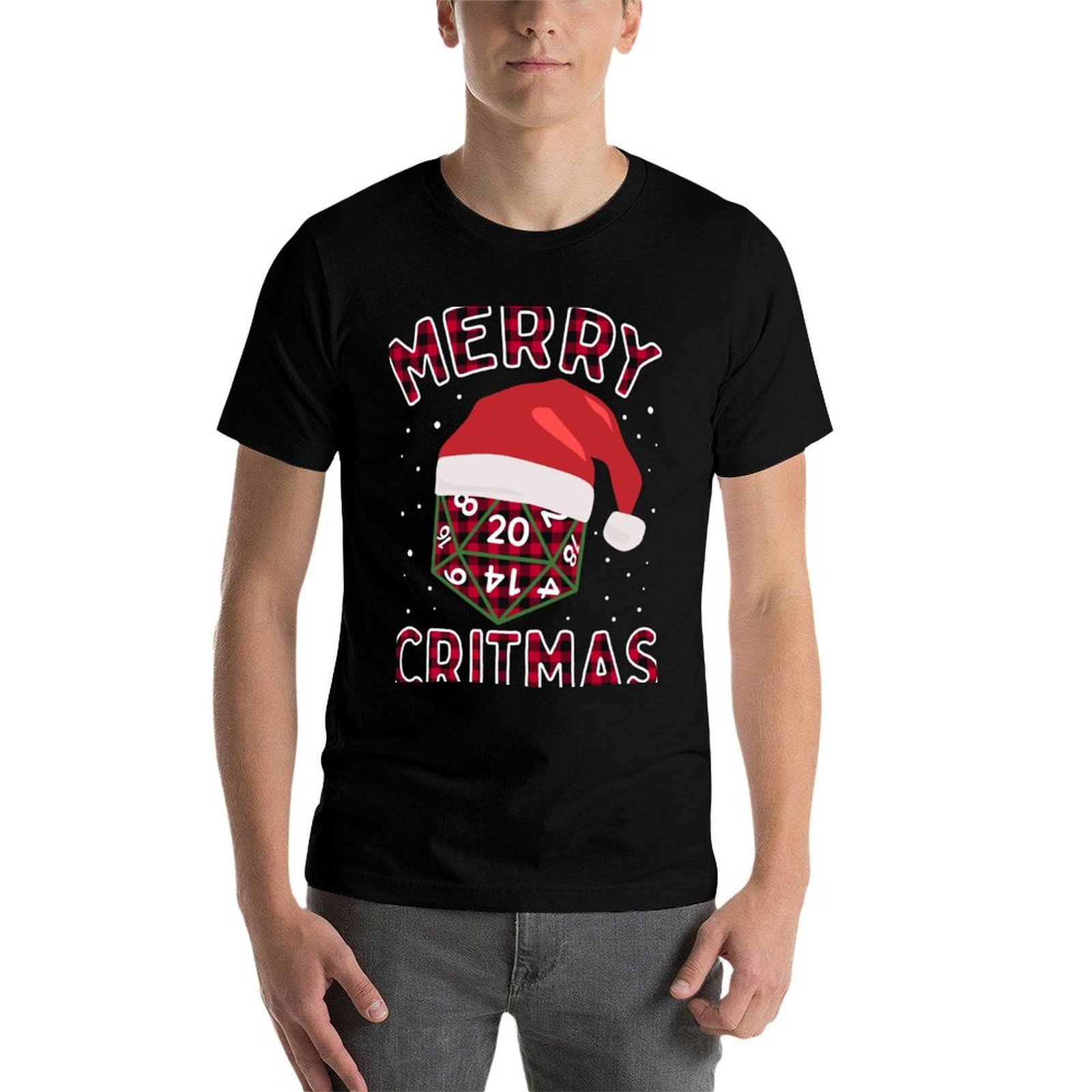 เสื้อยืด Merry Critmas Christm - Board Game Roleplay บทวิจารณ์และราคา