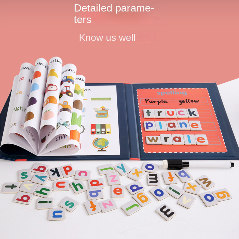 ตัวต่อแม่เหล็กอักษรภาษาอังกฤษ  - Board Game English For Kids บทวิจารณ์และราคา