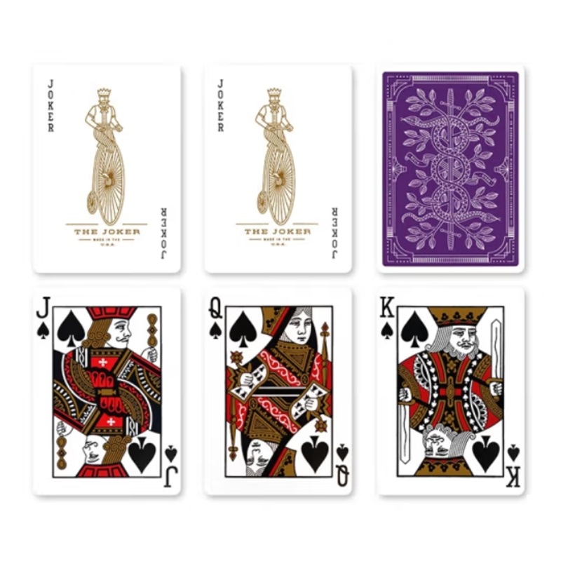 สีม่วง Monarch เล่นไพ่โดย Theo - Board Game Viral บทวิจารณ์และราคา