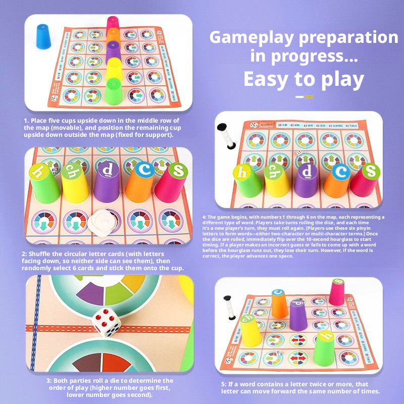 ของเล่นเกมจับคู่พินอินจีนสำหรั - Board Game Enthusiast บทวิจารณ์และราคา