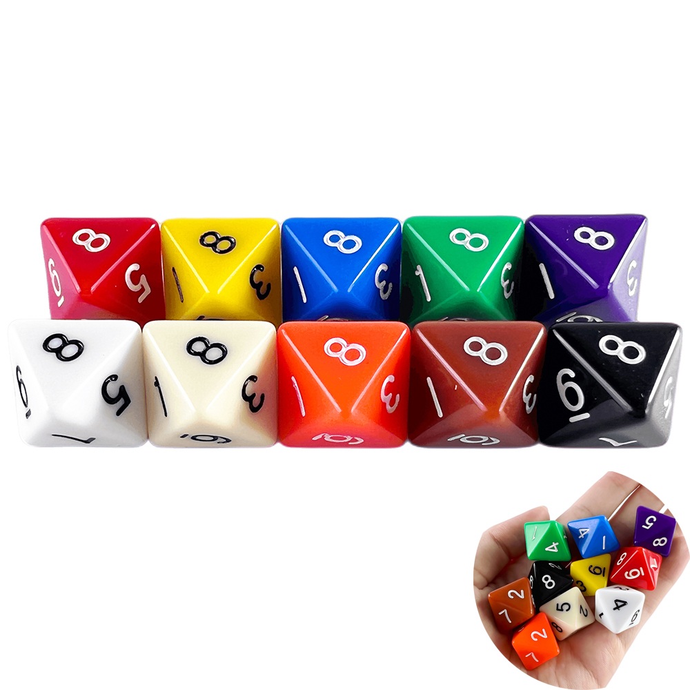 D8 ลูกเต๋าหลายเหลี่ยม 15.5 มม. - Board Game Viral บทวิจารณ์และราคา
