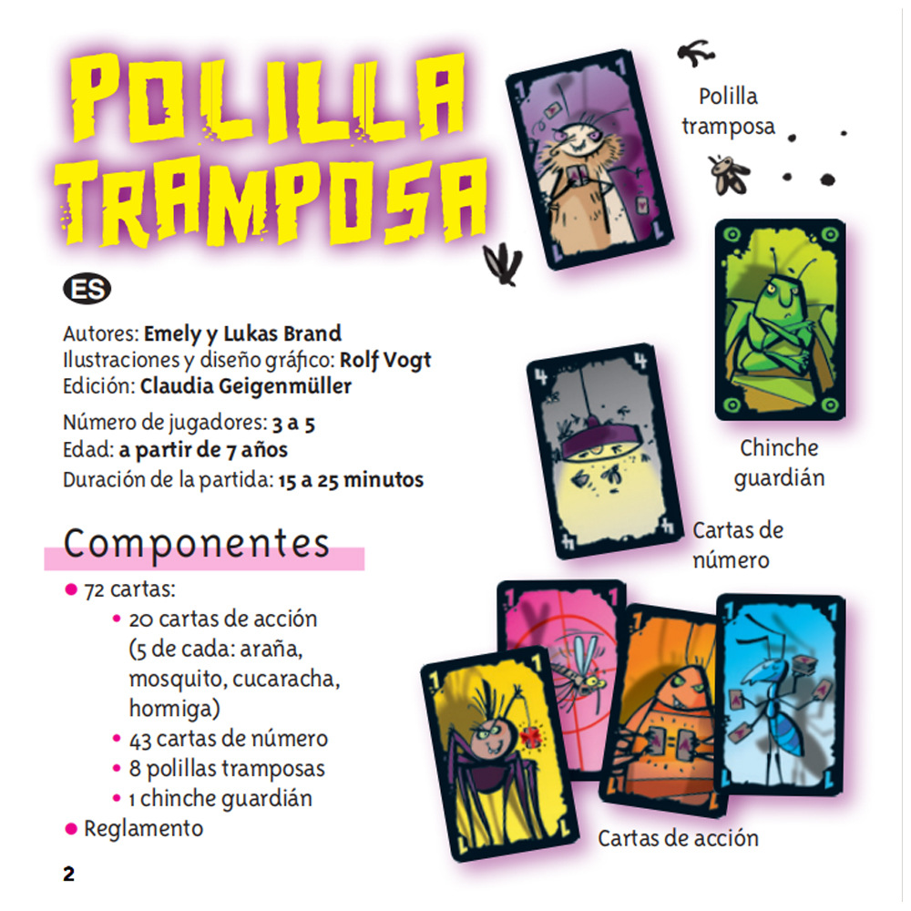 Polilla Tramposa Spanien เล่นเ - Board Game Viral บทวิจารณ์และราคา