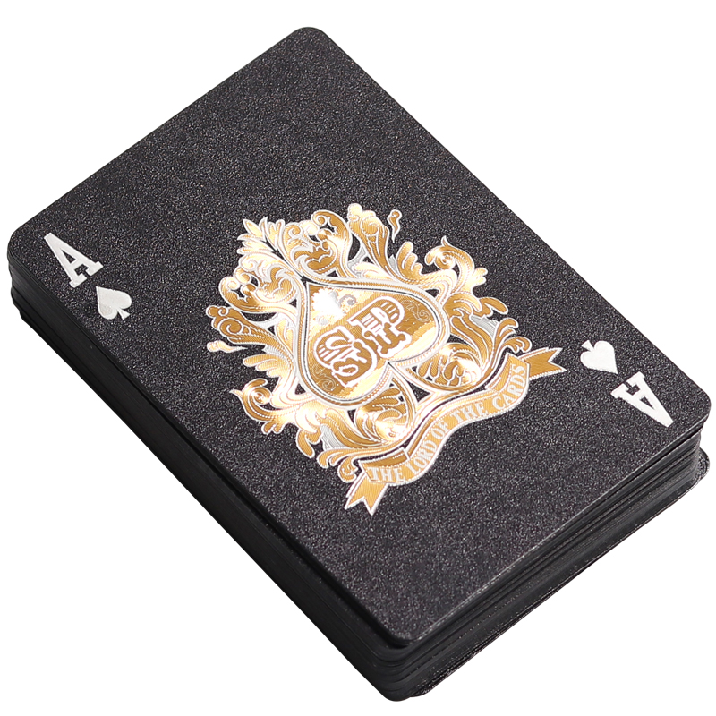 Black Pokers การ์ดพลาสติกคุณภา - Board Game Viral บทวิจารณ์และราคา