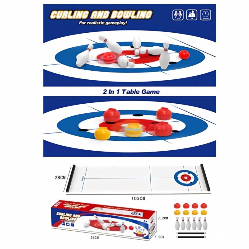 เกมโต๊ะมินิเคอร์ลิงและโบว์ลิ่ง - Board Game Arena บทวิจารณ์และราคา