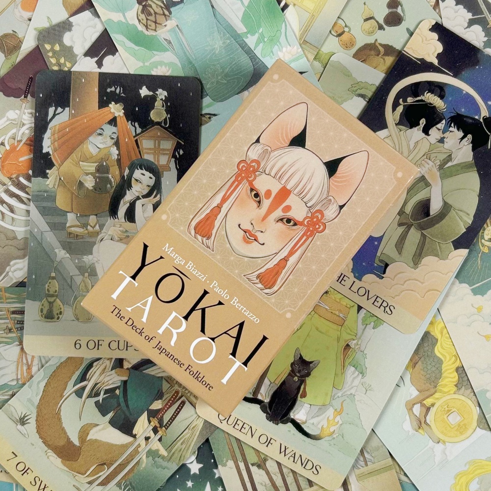 ชุดไพ่ทาโรต์โยไค 78 ใบ ต้นแบบจ - Board Game Azul บทวิจารณ์และราคา