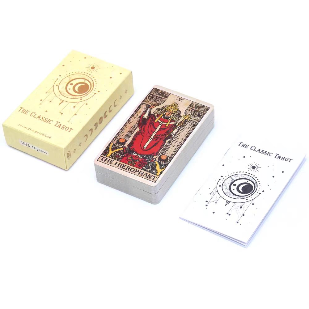 ไพ่ทาโรต์คลาสสิก 78 ใบ รุ่นไรเ - Board Game Master บทวิจารณ์และราคา