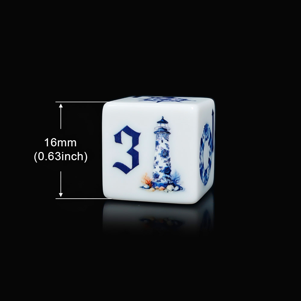 ลูกเต๋าอะคริลิก D6 ขนาด 16 มม. - Board Game Arena บทวิจารณ์และราคา