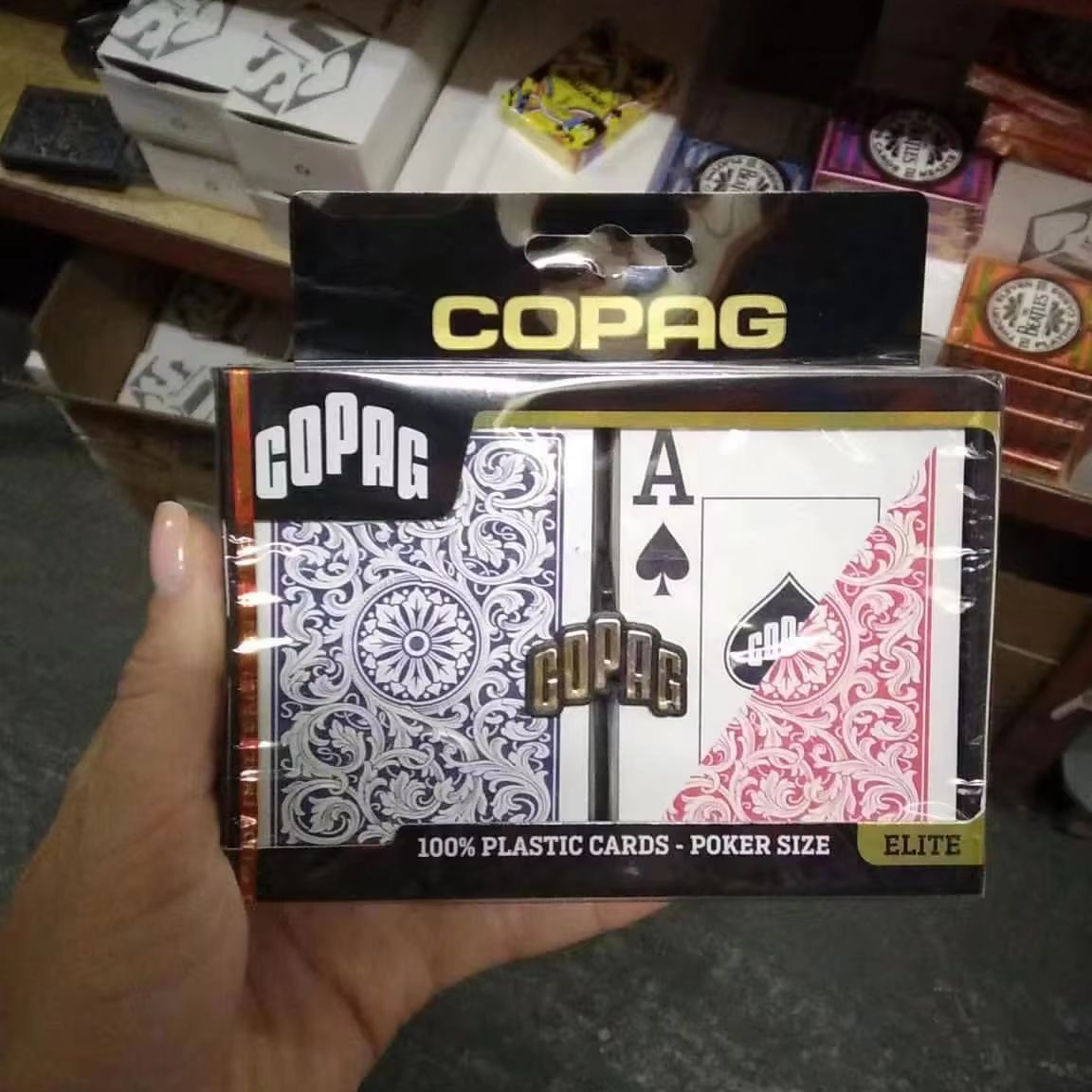 ไพ่ Copag Elite สำหรับเล่นโป๊ก - Board Game Viral บทวิจารณ์และราคา