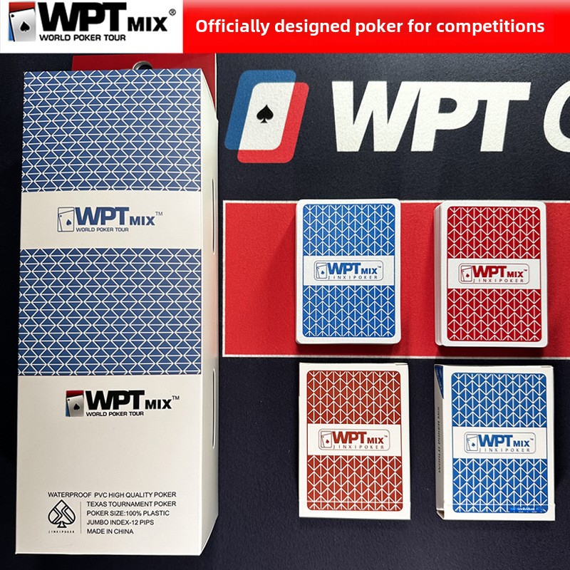 ไพ่โป๊กเกอร์ WPTTexas Hold'em  - Board Game Viral บทวิจารณ์และราคา